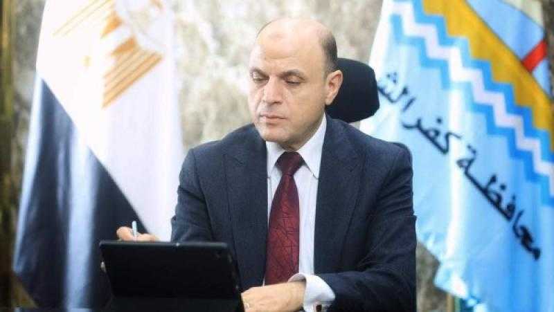 محافظ كفر الشيخ يتابع تحسين شبكة الصرف ورفع كفاءة الإنارة ببلطيم