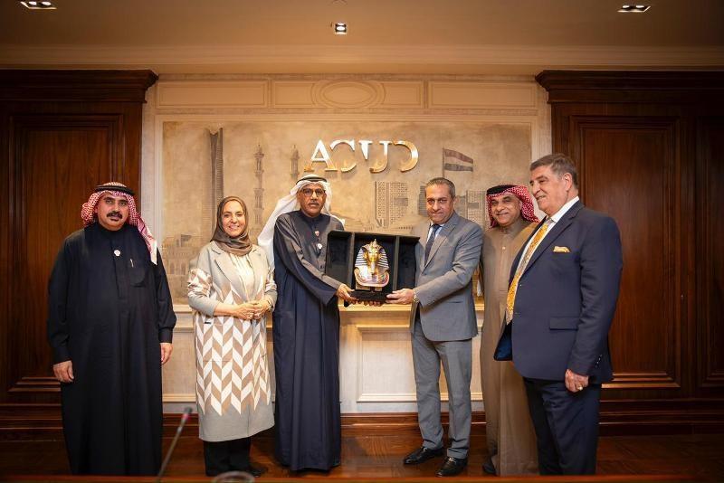رئيس مجلس إدارة شركة العاصمة الإدارية يستقبل وفدًا من مجلسي النواب والشورى البحريني
