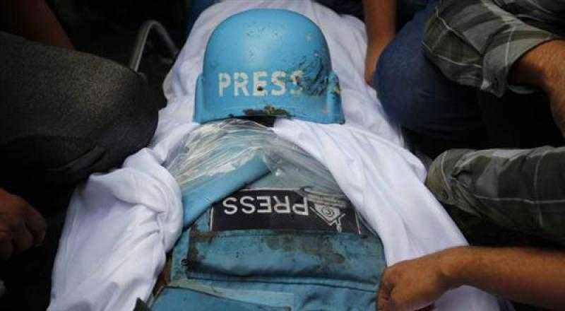 استشهاد 5 صحفيين في قصف للاحتلال الإسرائيلى على مخيم النصيرات
