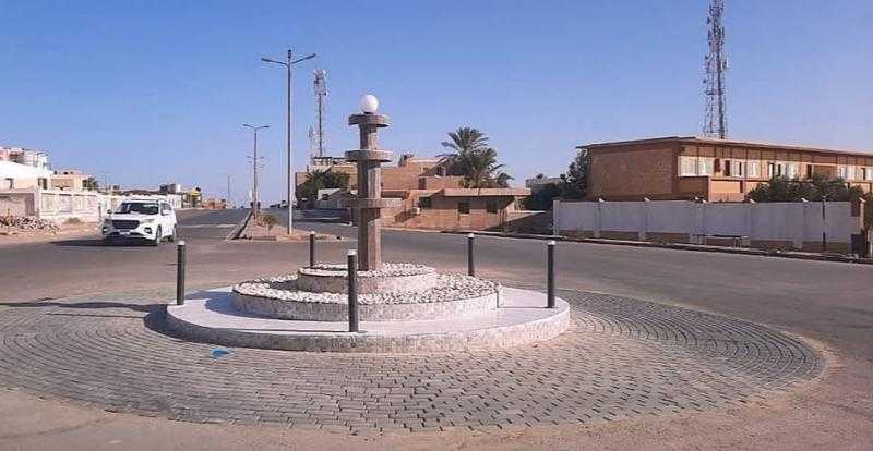 الانتهاء من تطوير ورفع كفاءة ميدان الشهيد عباس برأس غارب