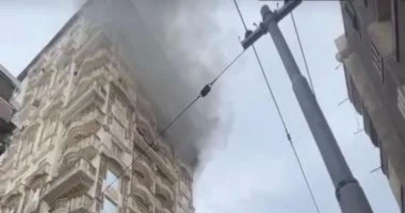السيطرة على حريق شقة سكنية فى منطقة محرم بك بالإسكندرية