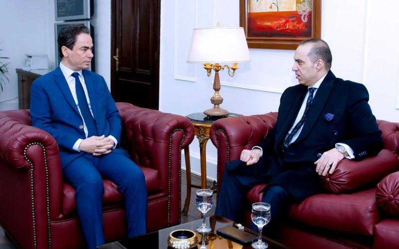 رئيس ”الوطنية للإعلام” يستقبل وزير الشئون النيابية والقانونية لبحث التعاون المشترك