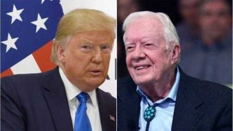 بعد وفاة جيمى كارتر.. ترامب أول رئيس أمريكى يحلف اليمين وسط ”أعلام منكسة”