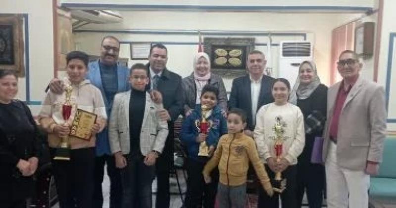 3 أشقاء فى بنى سويف يفوزون بالمركزين الثاني والثالث عالميا في مسابقة ”اليوسى ماث”