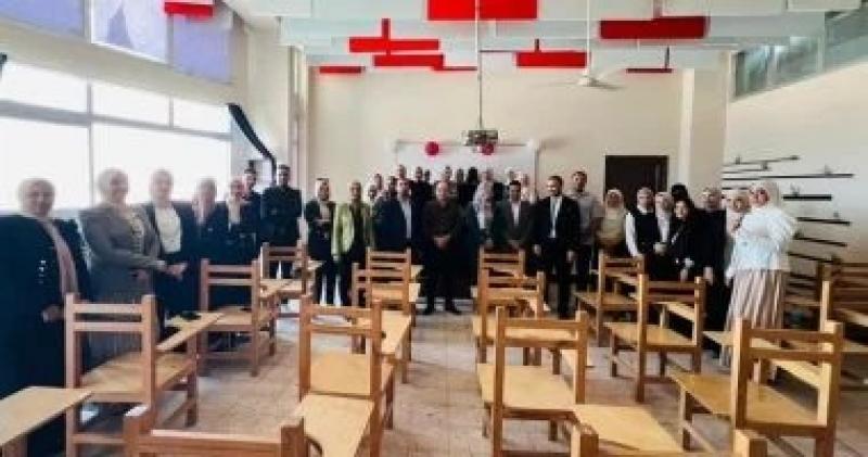 رئيس جامعة بني سويف: مبادرة بكلية التكنولوجيا والتعليم لتجميل وتزيين الكلية