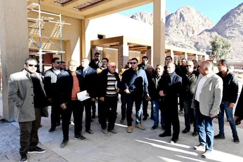 وزير الإسكان يختتم جولته بمشروع تطوير موقع التجلى الأعظم بسانت كاترين