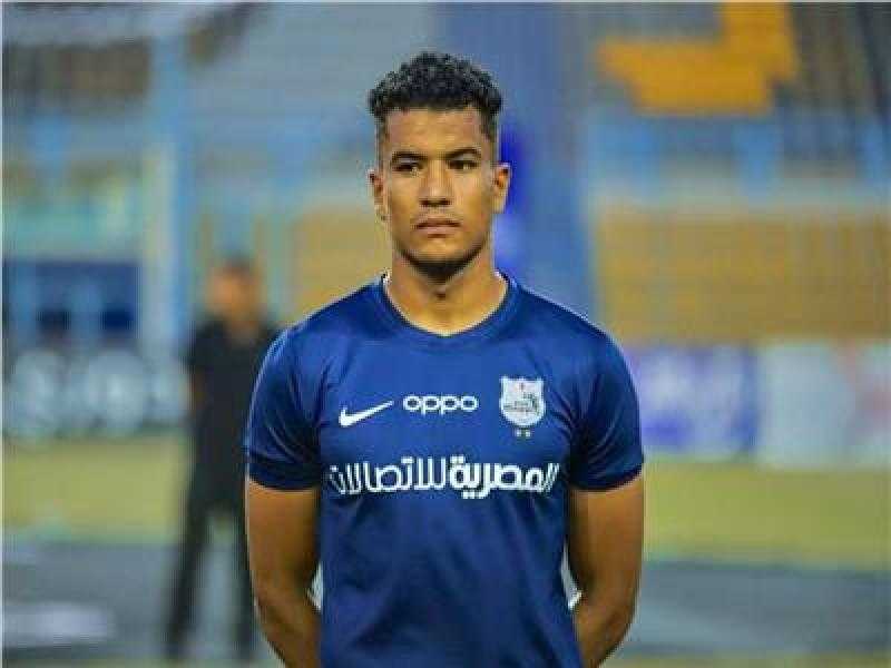 مصطفى شكشك لاعب إنبي يفوز بلقب رجل مباراة الأهلي في الدوري