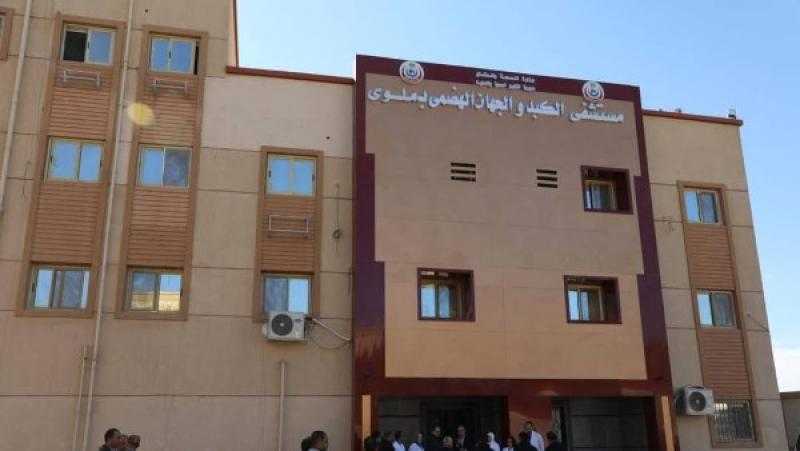بدء تشغيل أول مستشفى تخصصي للكبد والجهاز الهضمي بملوى.. صور