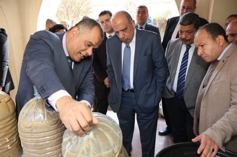 وزير الكهرباء يتفقد موقع هيئة الطاقة الذرية بمنطقة أنشاص محافظة الشرقية