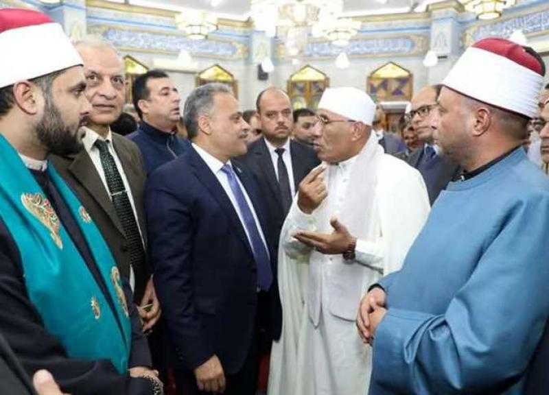محافظ الشرقية يشهد احتفالية الأوقاف بغرة شهر رجب بمجمع طاروط الإسلامي