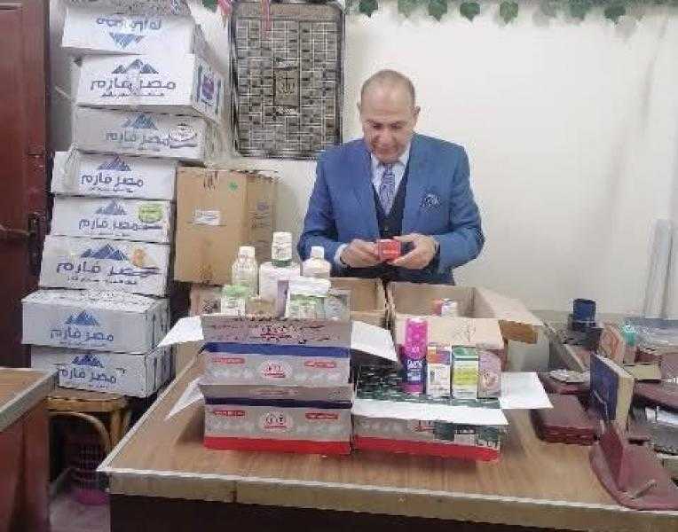 ضبط أكثر من ألف عبوة دواء مجهولة المصدر بالشرقية