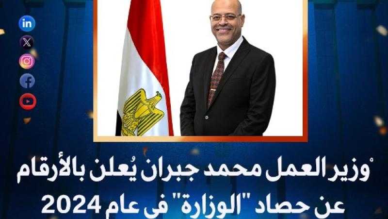 حصاد العمل في 2024.. 45 مليون جنيه إعانات طوارئ و936 مليونا لرعاية العمالة غير المنتظمة