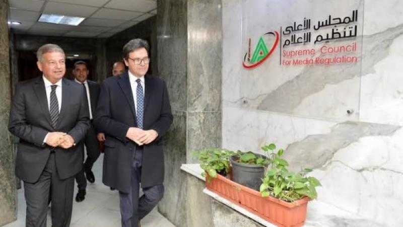 وزير الثقافة يبحث مع الأعلى للإعلام تعزيز الوعي الثقافي والفكري