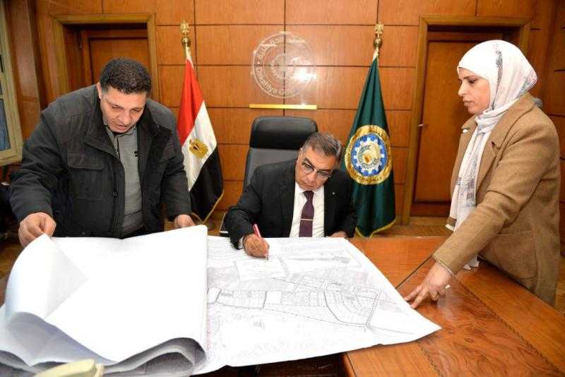 محافظ الدقهلية يعتمد المخطط الجديد للمنطقة الصناعية في جمصة