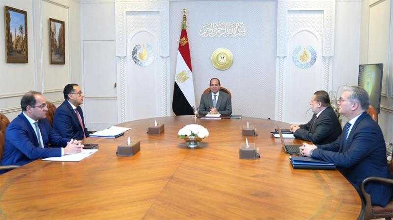 الرئيس السيسي يُؤكد أهمية مواصلة تطوير الآبار الجديدة المكتشفة وإدراجها ضمن خريطة الإنتاج