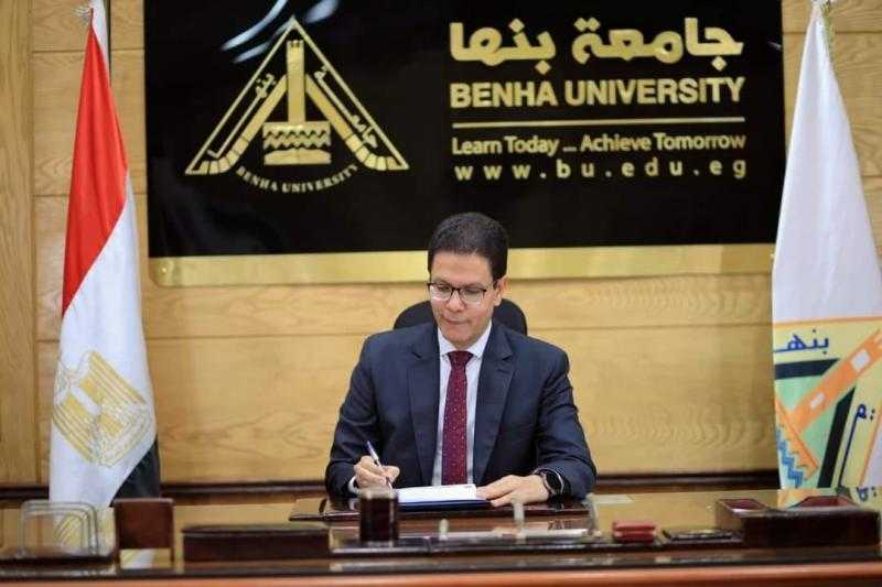 رئيس جامعة بنها يهنئ مطران بنها وقويسنا والأنبا مرقس مطران شبرا الخيمة بمناسبة أعياد الميلاد