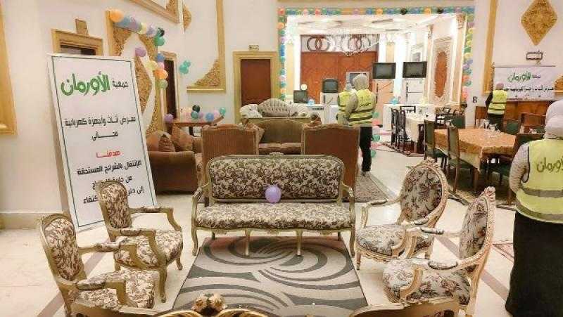تنظيم معرض مجاني لتوزيع الأثاث المنزلى على الأسر الأولى بالرعاية بالدقهلية