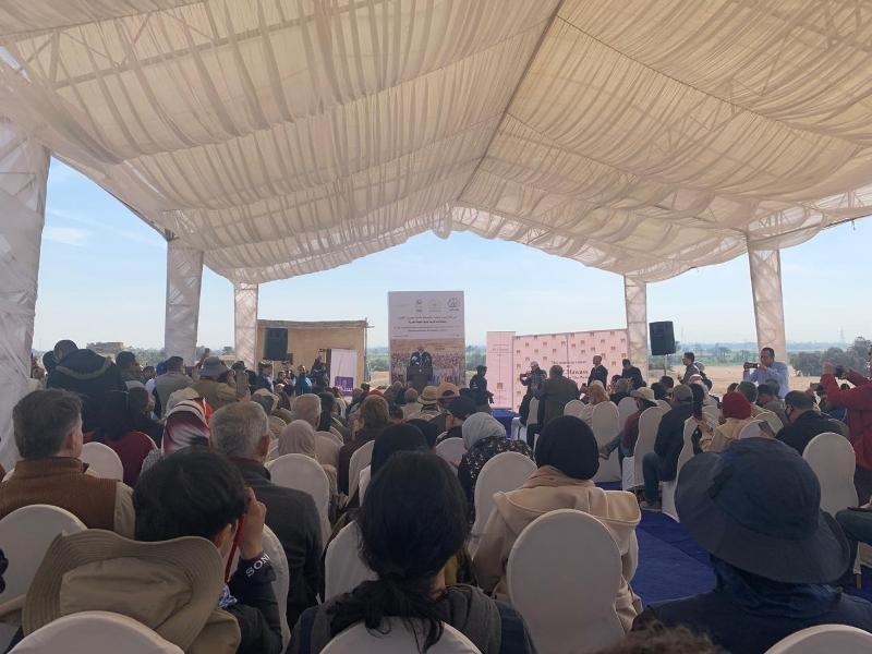 بدء فعاليات المؤتمر الصحفي للإعلان عن الكشف الأثري الجديد بالأقصر