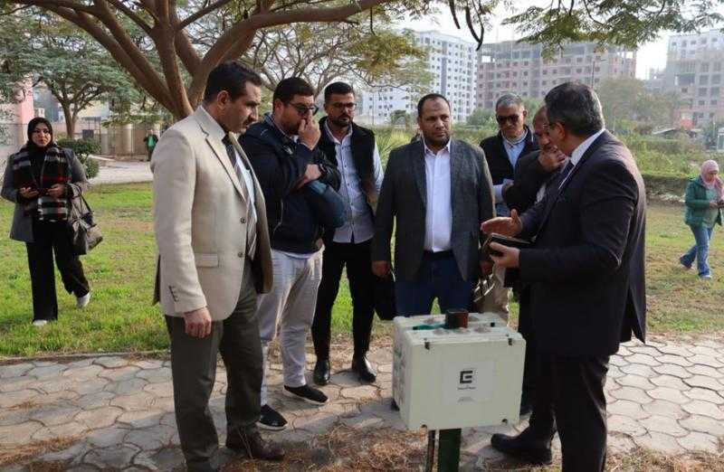 مركز التميز العلمي والتكنولوجي بوزارة الإنتاج الحربي يستقبل جهاز مستقبل مصر للتنمية المستدامة