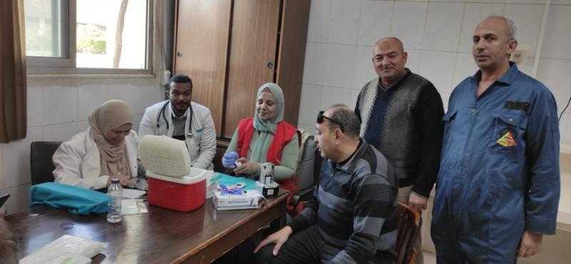 ”إنتاج وإصلاح المدرعات” يستقبل قافلة طبية للكشف عن الأمراض المزمنة بالتنسيق مع ”الصحة”