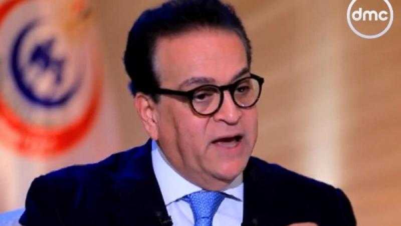 وزير الصحة يتفقد مستشفيي الهلال وشبرا العام بمحافظة القاهرة