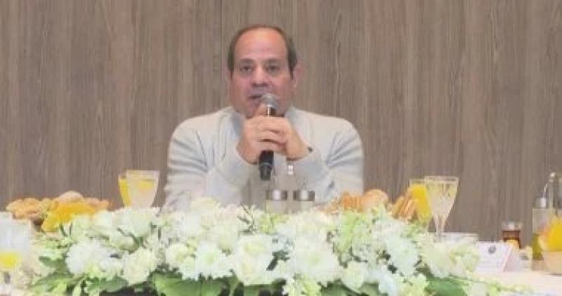 الرئيس السيسى: إضافة 4.5 مليون فدان جديدة للرقعة الزراعية