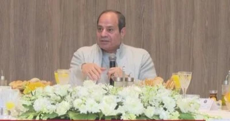 الرئيس السيسي: ضاعفنا إنتاج الكهرباء ونبيع أنبوبة البوتجاز بنصف سعرها