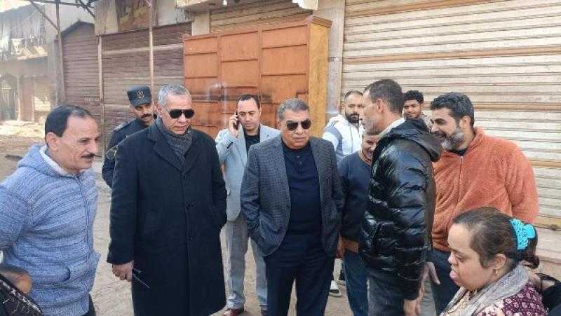 محافظ الدقهلية يوجه بسرعة الانتهاء من رفع كفاءة منطقة سوق الخضار بشارع بورسعيد