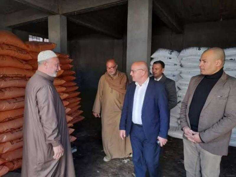 توزيع 22 ألف طن أسمدة وتطهير 8 كيلومترات من مساقي الري في المنوفية
