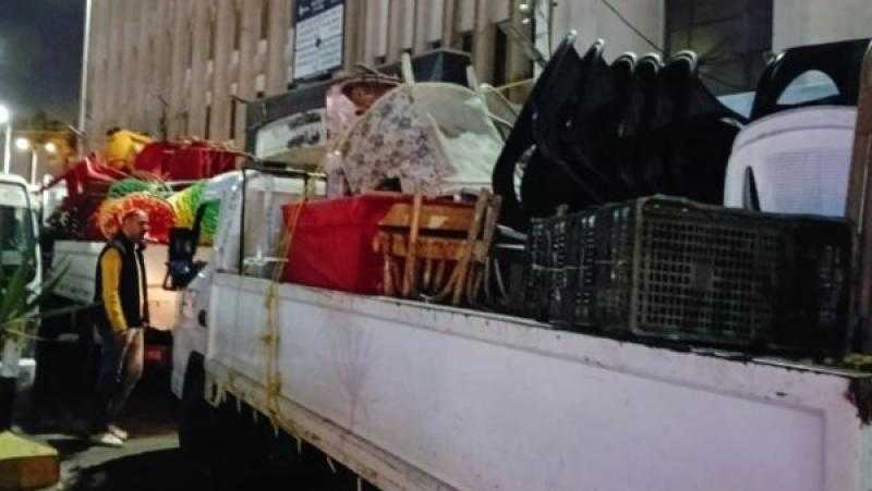 محافظ الإسكندرية يشدد على تكثيف حملات إزالة الإشغالات بالأحياء