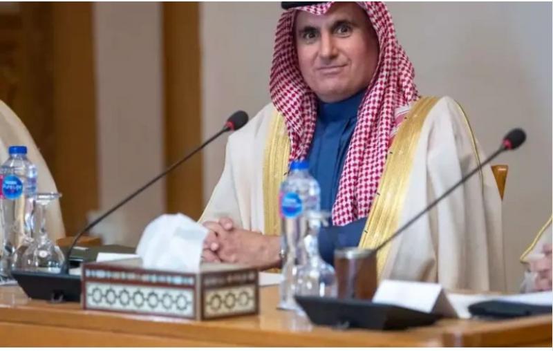 مندوب السعودية لدى الجامعة العربية يستقبل رئيس البرلمان العربي