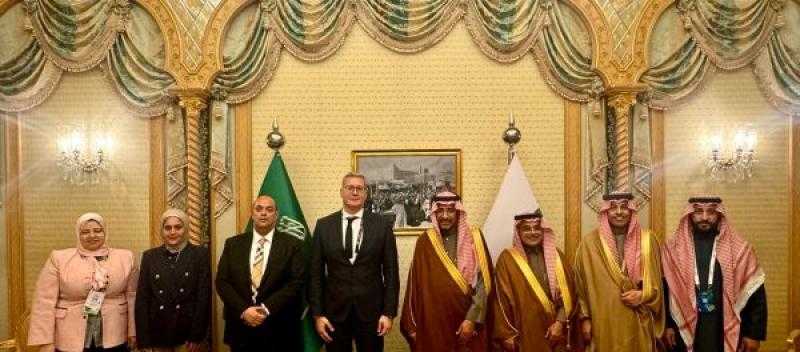 كريم بدوى يبحث مع وزير الصناعة السعودى سبل تعزيز التعاون فى مجالات التعدين