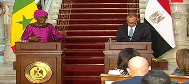 وزيرة الشئون الخارجية السنغالية: نُقدر أن مصر كانت أول دولة تعترف باستقلال السنغال