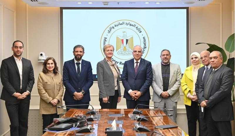 وزير الري يلتقى سفيرة الإتحاد الأوروبى للتباحث حول تعزيز الشراكة المائية