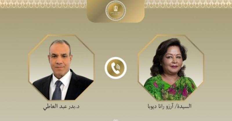 وزير الخارجية يبحث مع نظيرته النيبالية الارتقاء بمجالات التعاون