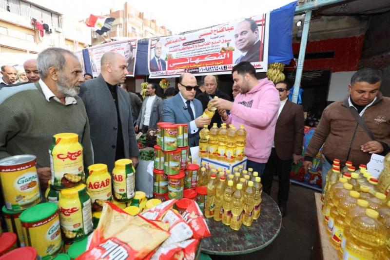 للمرة الثامنة على التوالي.. افتتاح سوق اليوم الواحد بمحافظة كفر الشيخ بمركز بلطيم