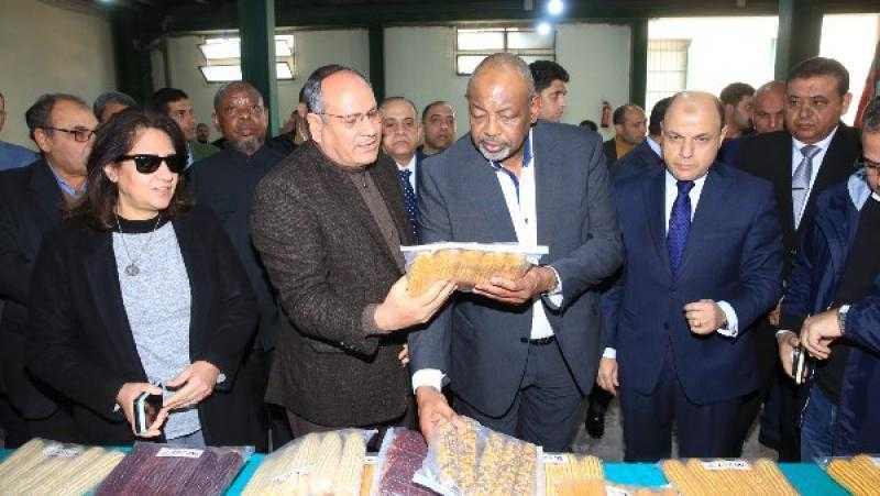 محافظ كفر الشيخ ووزير الزراعة النيجيري يتفقدان مركز إعداد تقاوي الذرة الشامية بسخا.. صور