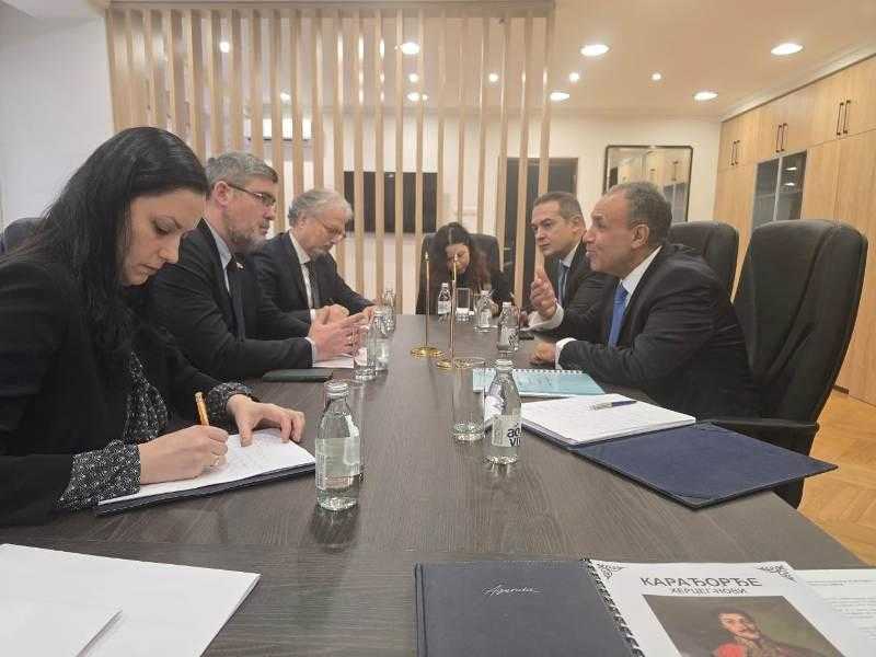 وزير الخارجية يشيد بالمنحى التصاعدي في العلاقات الثنائية بين مصر وصربيا