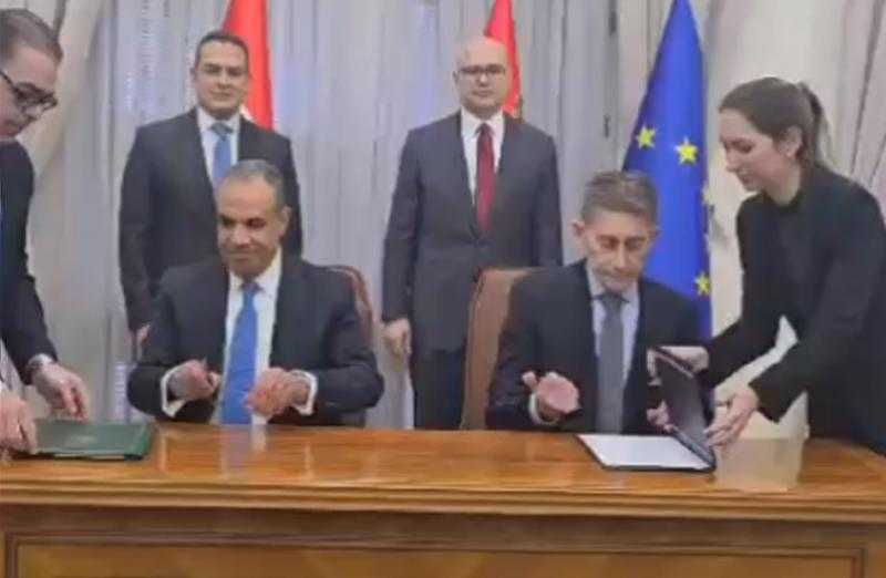 وزير الخارجية يوقع مذكرة تفاهم للتعاون في مجال الموارد المائية مع الجانب الصربي بحضور رئيس وزراء صربيا