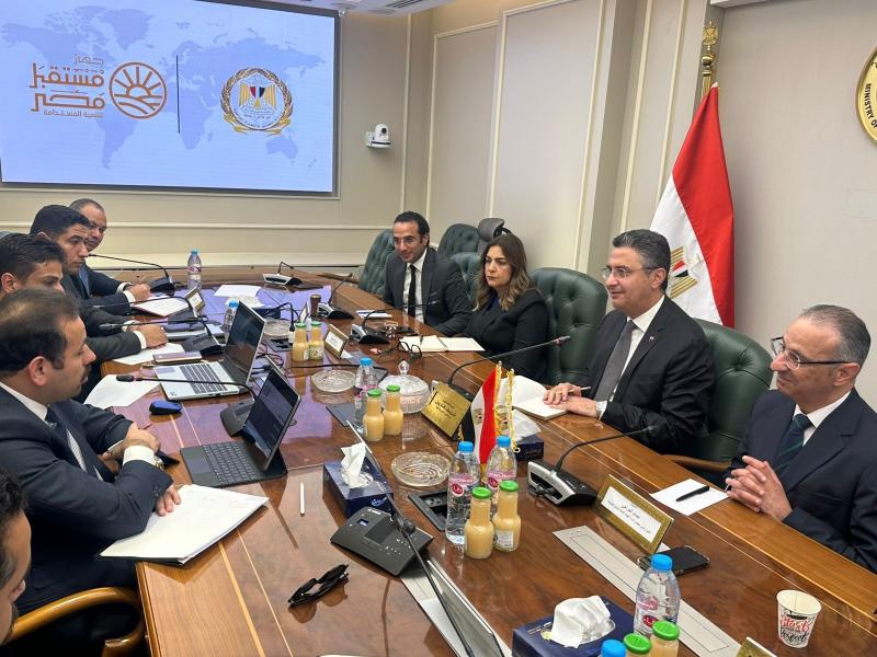 د. شريف فاروق يناقش مع د. بهاء الغنام مستقبل البورصة السلعية وتعزيز الأمن الغذائي