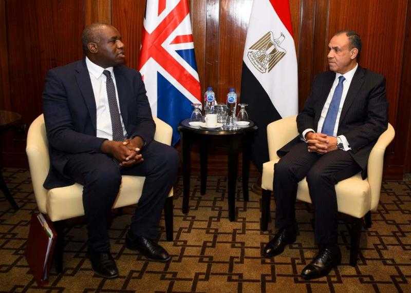 وزير الخارجية ونظيره البريطاني يترأسان الدورة الثانية لمجلس المشاركة المصرية البريطانية