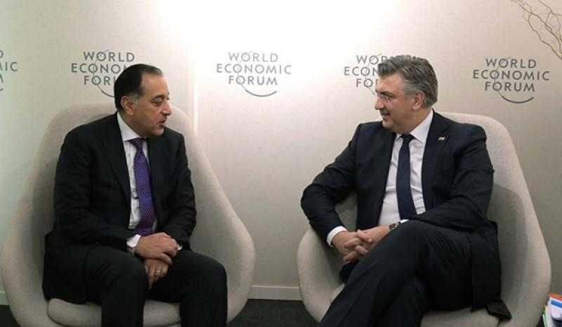 رئيس الوزراء لنظيره الكرواتي: نتطلع لإنشاء خط مع كرواتيا مماثل لـ”الرورو” مع إيطاليا