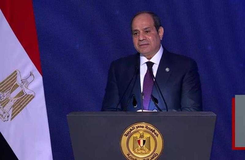 الرئيس السيسى: مصر أصبحت كما كانت على مر العصور واحة للأمن والاستقرار