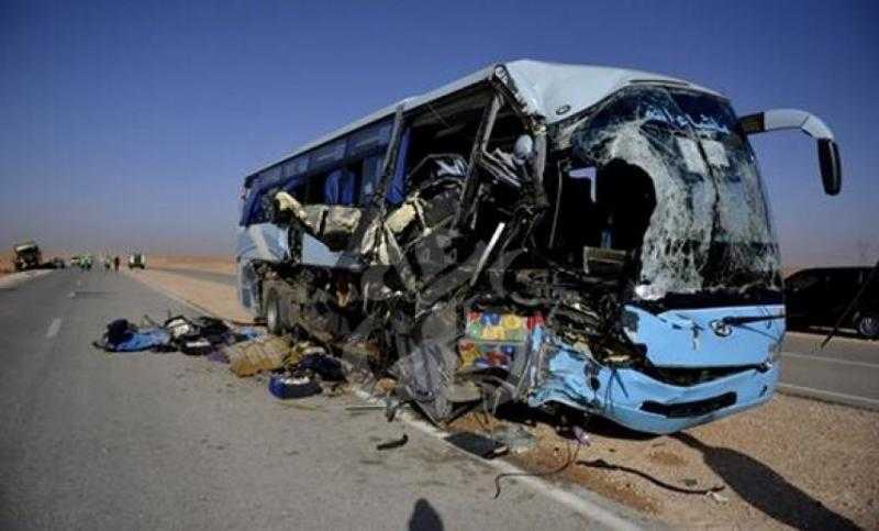 ارتفاع عدد ضحايا حادث سير في وسط سيناء لـ3 وفيات