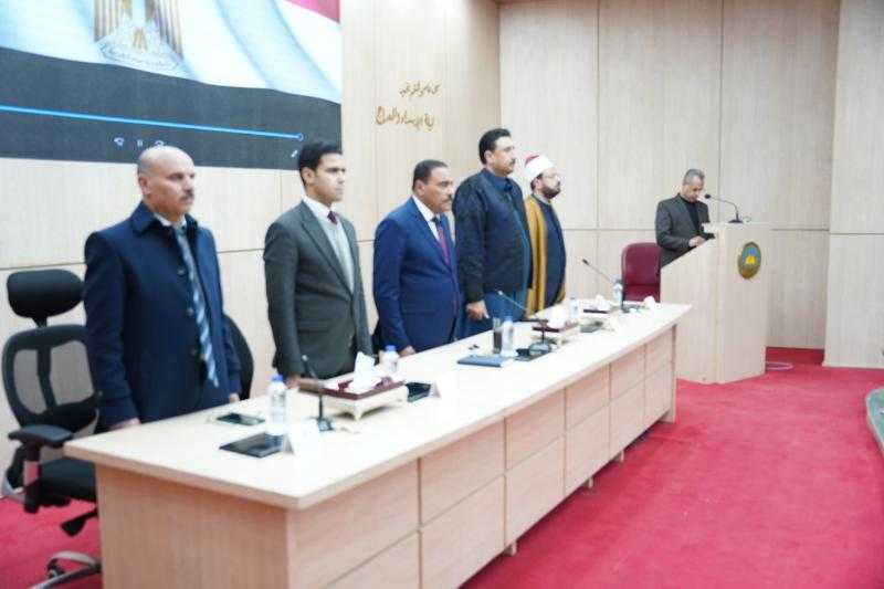 محافظ مطروح يشهد احتفالية المحافظة بـ ”ليلة الإسراء والمعراج”.. صور