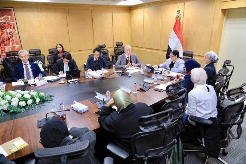 نائبة وزيرة التضامن الاجتماعي تلتقي بعثة هيئة التعاون الدولي اليابانية ”جايكا”