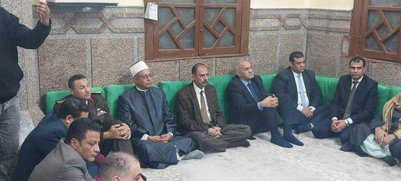 محافظ سوهاج يشارك في احتفالية ذكرى الإسراء والمعراج بمسجد العارف بالله