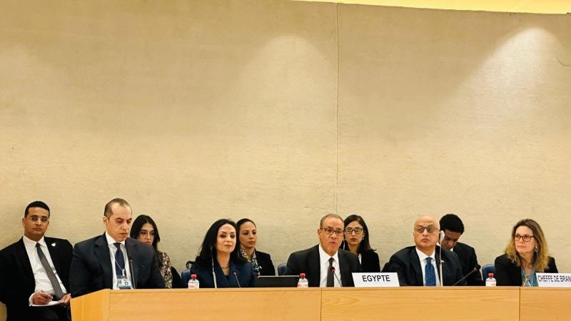 وزير الخارجية يترأس الوفد المصرى المشارك في جلسة الاستعراض الدوري الشامل لحقوق الانسان في مصر