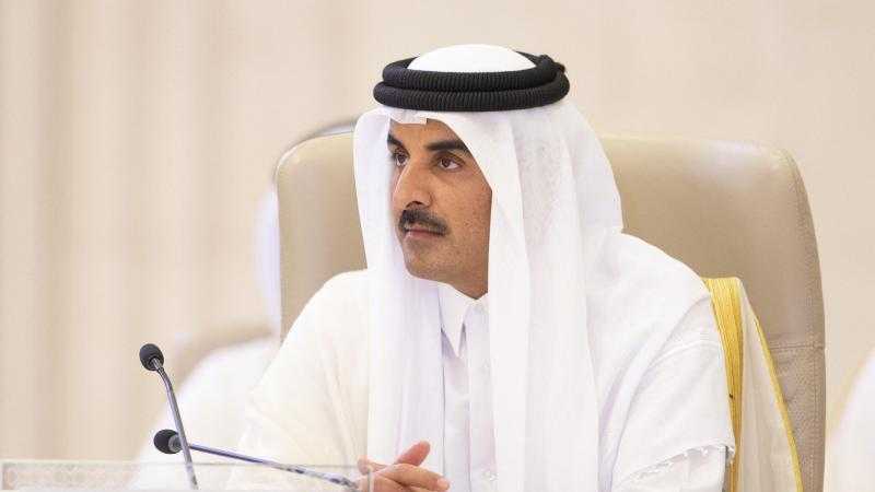 أمير قطر يصل إلى مطار دمشق في إطار زيارة رسمية إلى سوريا