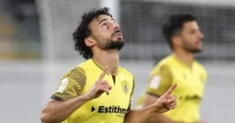 أحمد عبد القادر يسجل هدف فوز قطر ضد الشمال فى الدوري القطري